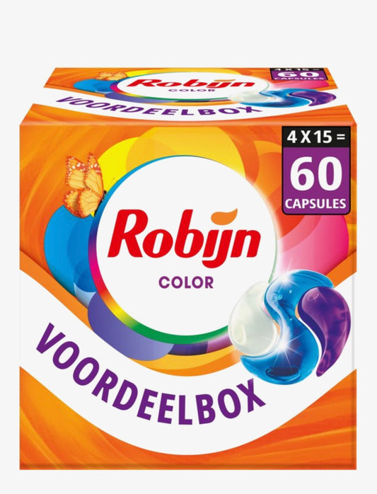 Robijn Classics Color 3in1 Wascapsules 317 g 60 Wasbeurten